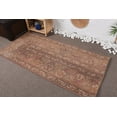 thumbnail image 3 of Oushak Rug, 3x6 ft Accent Rugs, Old Rug, Vintage Rugs, Turkish Rugs, Wool Rug, 3 of 9