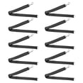 thumbnail image 1 of 10x Chevaux Seau d'Eau Sangles pour Cheval Stalles Résistant Utiliser Facilement Cintre Sangle de Suspension pour les Mangeoires Extérieures Réglable Noir, 1 of 10