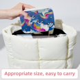 thumbnail image 6 of Rainbow Unicorn Velvet Portable Earring Organizer with Removable Compartment - Gift Jewelry Box/Jewelry Boxes - Jewelry Display, 6 of 7