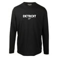 thumbnail image 2 of Men's Levelwear Black Detroit Red Wings Oscar City Capsule Long Sleeve T-Shirt, 2 of 3