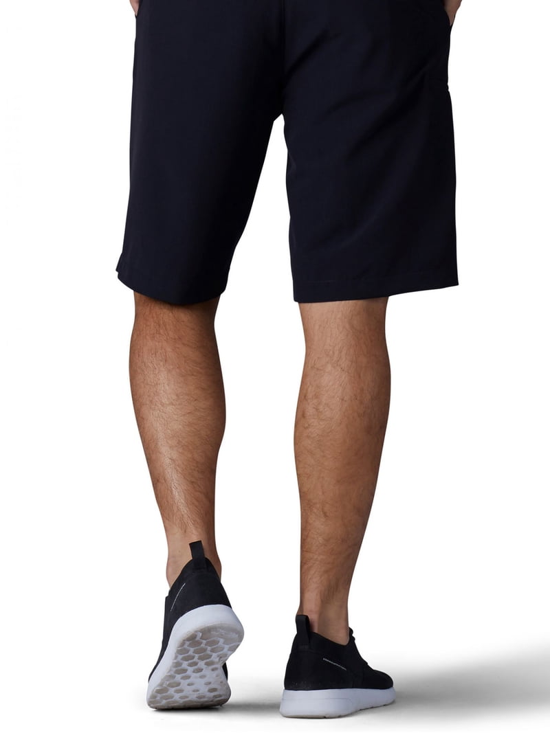 Hombre Lee Jeans Performance Series Tri-flex No Iron Relaxed Fit Pant In Black Cargo Shorts