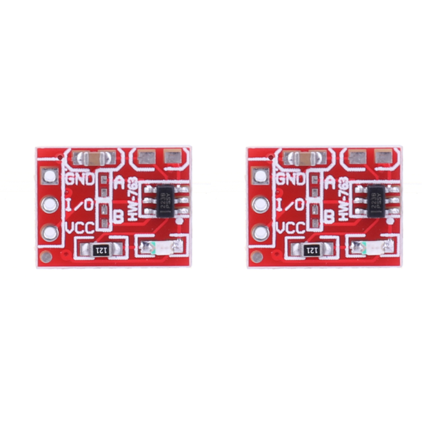 Módulo de sensor de botón TTP223 Módulo de botón táctil de bloqueo automático Sensor de interruptor táctil