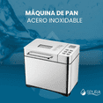 thumbnail image 2 of Máquina De Pan 19 en 1 | Maquina Automatica De Acero Inoxidable | AntiadherentePanel Con Controles, Vidrio Templado | Temporizador de 15 Horas, 2 of 5