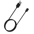 thumbnail image 3 of 3X Fast Charging Cable for Watch 2 Lite Smart Watch Magnetic Type Charger,3 * Charging Cable,black, 3 of 8