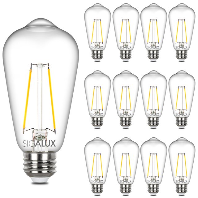 Bombilla LED Sigalux EcoBright T20, regulable, E26, 7,7 W