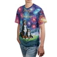 thumbnail image 4 of Happy New Year Bernese Mountain Dog Family Cheer Winter Midnight Firework All Over Print 3D Shirt Unisex Merch Berner Lover Gifts - 02025, 4 of 6