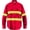Red, variant on Premium High Visibility Hi Vis Reflective Safety Work Shirts - Full Sleeve (Medium, Red)