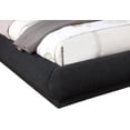 thumbnail image 6 of Meridian Furniture Rigby Black Boucle Fabric King Bed, 6 of 10