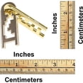 thumbnail image 1 of BePuzzled Keyhole Hanayama Rompecabezas de rompecabezas de metal fundido (nivel 4) Rompeca Bepuzzled Bepuzzled, 1 of 2