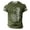 a-Army Green22557, variant on Mens Distressed Contrast American Flag Print Short Sleeve Crewneck T Shirt Tactical Casual Graphic Tee For Independence Day Summer Wear Grey L