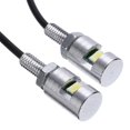 thumbnail image 4 of 4x Chrome 5630 Motorcycle Screw Bolt Lamp Car Universal License Plate Light 12v, 4 of 5
