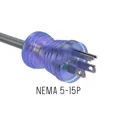 thumbnail image 3 of Cable Leader 3Ft Nema 5-15P To C13 Hospital Grade Power Cord 16 Awg 13A 125V Sjt, 3 of 5