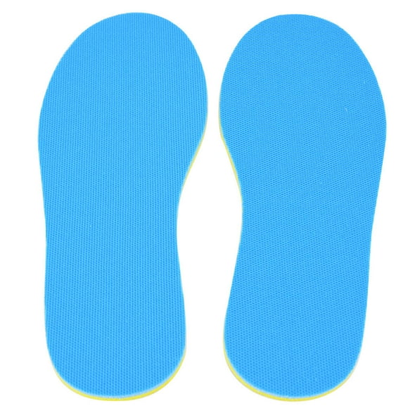 Dual Side Shoes Insole, Comfortable Shoes Insole Shoes Insert Breathable Shoes Insole Sponge Shoes Insole with 1 Pair X Shoe Insoles for Ball Games