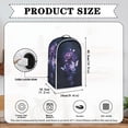 thumbnail image 6 of HELLHERO Dark Blue and Purple Rose Coffee Machine Dust Cover for Kitchen Use Dustproof, 6 of 6