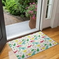thumbnail image 2 of White Colorful Dinosaur Decoration Pattern Door Rugs,Washable Non Slip Door Mats Indoor,Decorative Door Mats,Entry Mat Indoor for Entrance,Bedroom,Kitchen,Bathroom,17"x30", 2 of 6