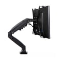 thumbnail image 2 of Extension For No Hole 17-27" LED Monitor Holder Arm Gas Spring Full Motion Gas Strut Flexi Mount Load 2-9kgs ,Easy to Use, 2 of 5