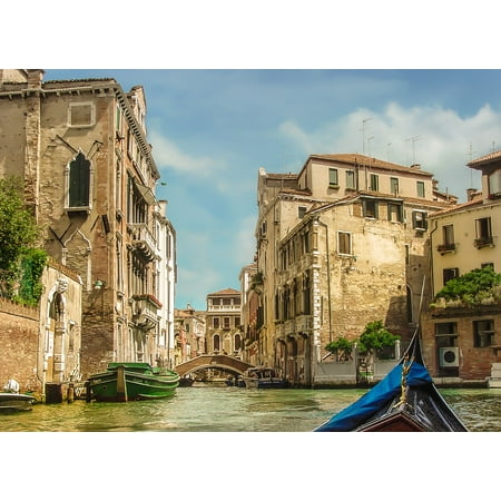 canvas print ride gondola tour boat tourism travel venice stretched canvas 10 x (Best Private Gondola Ride Venice)