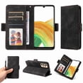 thumbnail image 1 of Funda GANGXUN para Samsung Galaxy A53 5G con diseño acolchado elegante, cuero PU, protección total y ajuste preciso, 1 of 5