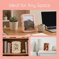 thumbnail image 5 of Unique Bargains Wavy Picture Frame Cute Scalloped Plastic Photo Frame Pink 4" x 6", 5 of 6