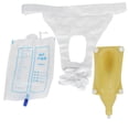 thumbnail image 2 of Bolsa Colectora De Orina De Silicona, Urinario Para Adultos Con Bolsas De Catéter De Orina Para Hombres Mayores Y Mujeres 3 # Vogacara AF000264-00, 2 of 6