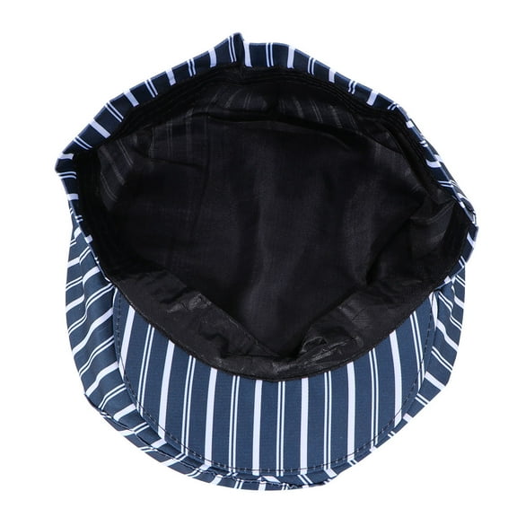 LEORX Unisex Chef Hat Waiter Baker Hat Blue p Cotton 1Pcs