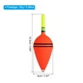 thumbnail image 2 of Uxcell 1oz Lighted Fishing Slip Bobbers 2 Pack EVA Light Up in Green Fishing Float, 2 of 5