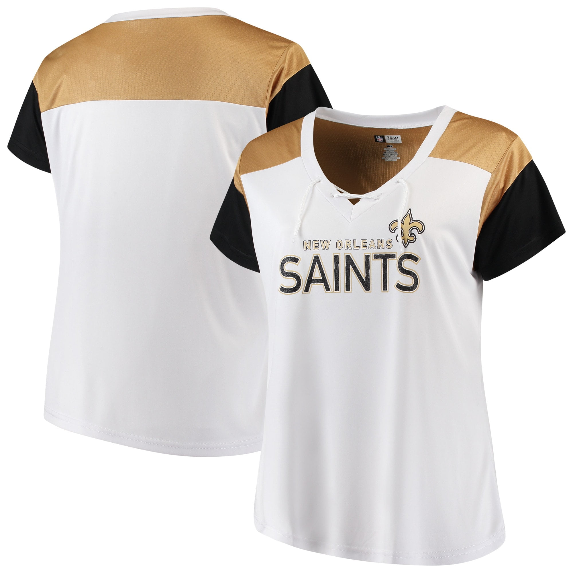 New Orleans Saints Majestic Mesh Polyester Jersey Shirt