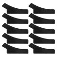 thumbnail image 1 of Boat Shaped Non Slip Furniture Pads 10pcs Plastic Chair Leg Protectors for Floor Scratch & Noise Reduction, Suitable for Office Chairs with Iron, 1 of 4