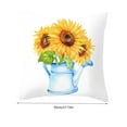 Clearance! Hewann Throw Pillow Cover Sunflower Farmhouse Pillow Covers