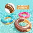 thumbnail image 6 of Syncfun 3 Packs 32.5'' Donuts with Glitters Pool Floats for Kids and Adults, Swim Tube Pool Rings Funny Tube Toys for Swimming Pool Party Decorations, 6 of 8