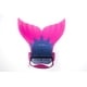 thumbnail image 1 of Aleta monofín Ajustable tipo sirena Sweet Rocket color rosa con gris talla S, 1 of 3