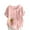 A-Pink, variant on GERsome Women's Crewneck Short Sleeve American Flag T-shirts 4th of July Patriotic Tops, Sizes M-5XL