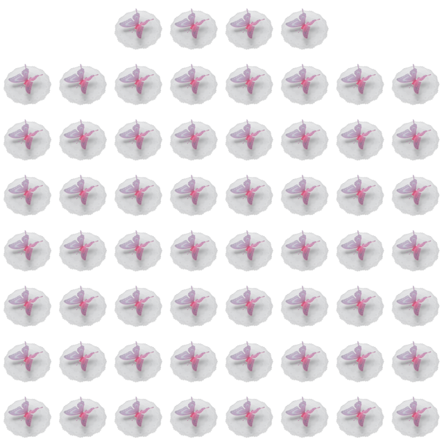 Taza linda mariposa tapas de silicona antipolvo tazas a prueba de fugas cubierta rosa