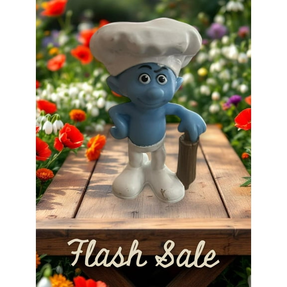 Smurfs Movie 3” Pvc Cake Topper Figure Figurine Rare Gift Collect