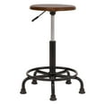 thumbnail image 2 of Studio Designs Tabouret Réglable en Bois Style Rétro, Marron Chêne Rustique, 2 of 6
