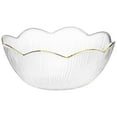 thumbnail image 1 of Glass Salad Bowl Glass Mixing Bowl Serving Bowl for Kitchen Prep Fruit Pasta Snack, 1 of 4