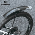 thumbnail image 6 of ROCKBROS Bike Mud Fenders,Bicycle Fork Fenders,Detachable Mudguards,Front & Rear MTB Bike 26"-29" Adjustable Fender, 6 of 18