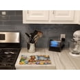 thumbnail image 2 of Decorating Easter Irish Terrier Glass Cutting Board 12 in x 15 in, 2 of 5