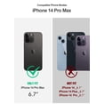 thumbnail image 2 of Funda Poetic Neon para iPhone 14 Pro Max, a prueba de golpes, negra, 2 of 6