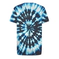 thumbnail image 5 of Rvwovn Men's Colorful Tie-Dye Crewneck T-Shirt, Loose Fit Outdoor Daily Tee with Multi Colors, 5 of 5