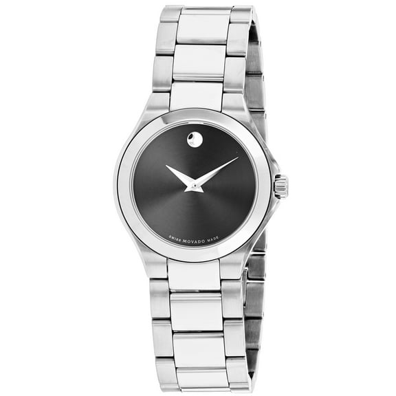 Movado Women's Classic Black Dial Watch - 607308