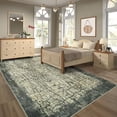 thumbnail image 2 of FairOnly Washable Area Rugs for Living Room 9'x12' Green Non Slip Indoor Floor Cover Rugs Ultra-Thin Soft Carpet for Bedroom, 2 of 7