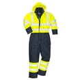 thumbnail image 2 of Portwest S485 Contrast Coverall Lined-Yellow/Navy-XL, 2 of 3