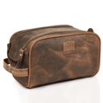 thumbnail image 2 of Funda de viaje LEATHER VILLAGE Premium Leather Brown, 2 of 9