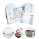 thumbnail image 2 of Heart Shape Nail Art Dish Manicure Nail Cup Crystal Glass Nail Dish with Lid, 2 of 3