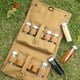 thumbnail image 3 of Eigraketly Bolsa de especias de lona para barbacoa, Kit de herramientas para condimentar de 9 piezas para acampar, barbacoa, especias portátiles Kits de desorden para acampar Ejercito verde, 3 of 6
