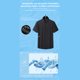 thumbnail image 4 of Mangas de Protección Solar Camisa de Seda de Hielo Ropa de Trabajo Upf 50 + Delgada Suelta Transpirable de Manga Corta, 4 of 9