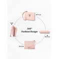 thumbnail image 7 of Punplita Women Bifold Wallet Leather Wallets for Women with Card Holder and Zipper Coin Pocket, 7 of 7