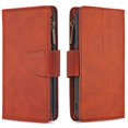 thumbnail image 4 of Zipper Stylish Style Leather Unique Shell for Samsung Galaxy A51 SM-A515 - Brown, 4 of 5