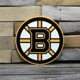 thumbnail image 1 of Authentic Street Signs 90201 Logo en Acier 12 Po. Boston Bruins, 1 of 1
